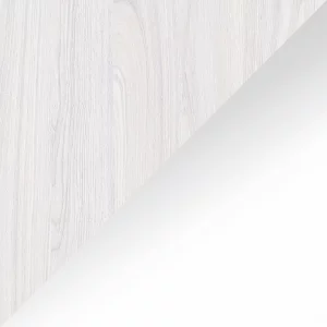 Комод Кимберли КМ-01 с ящиками ясень светлый/белый лак/черный фото 6