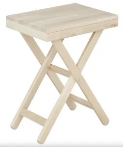 Журнальный стол складной бежевый фото 7