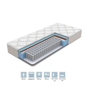 Ортопедический поролоновый матрас Орматек 180х200 Люкс EVS