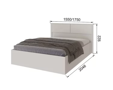 купить кровать 160х200 толедо ткр-1 белый в Москве