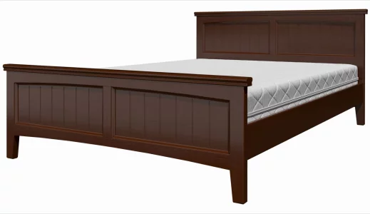 Кровать ГРАЦИЯ-4 (комплект) 1600х2000, цвет Орех, кровать двойная