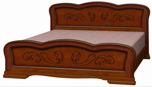 Кровать КАРИНА-8 (комплект) 1600х2000, цвет Орех, кровать двойная