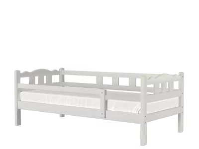 Кровать МИА (комплект) 800х1795, цвет Слоновая кость, кровать одинарная