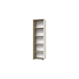 купить гостиная оскар-18 шкаф бельевой (2100х600х470) дуб крафт серый/дуб крафт белый в Москве